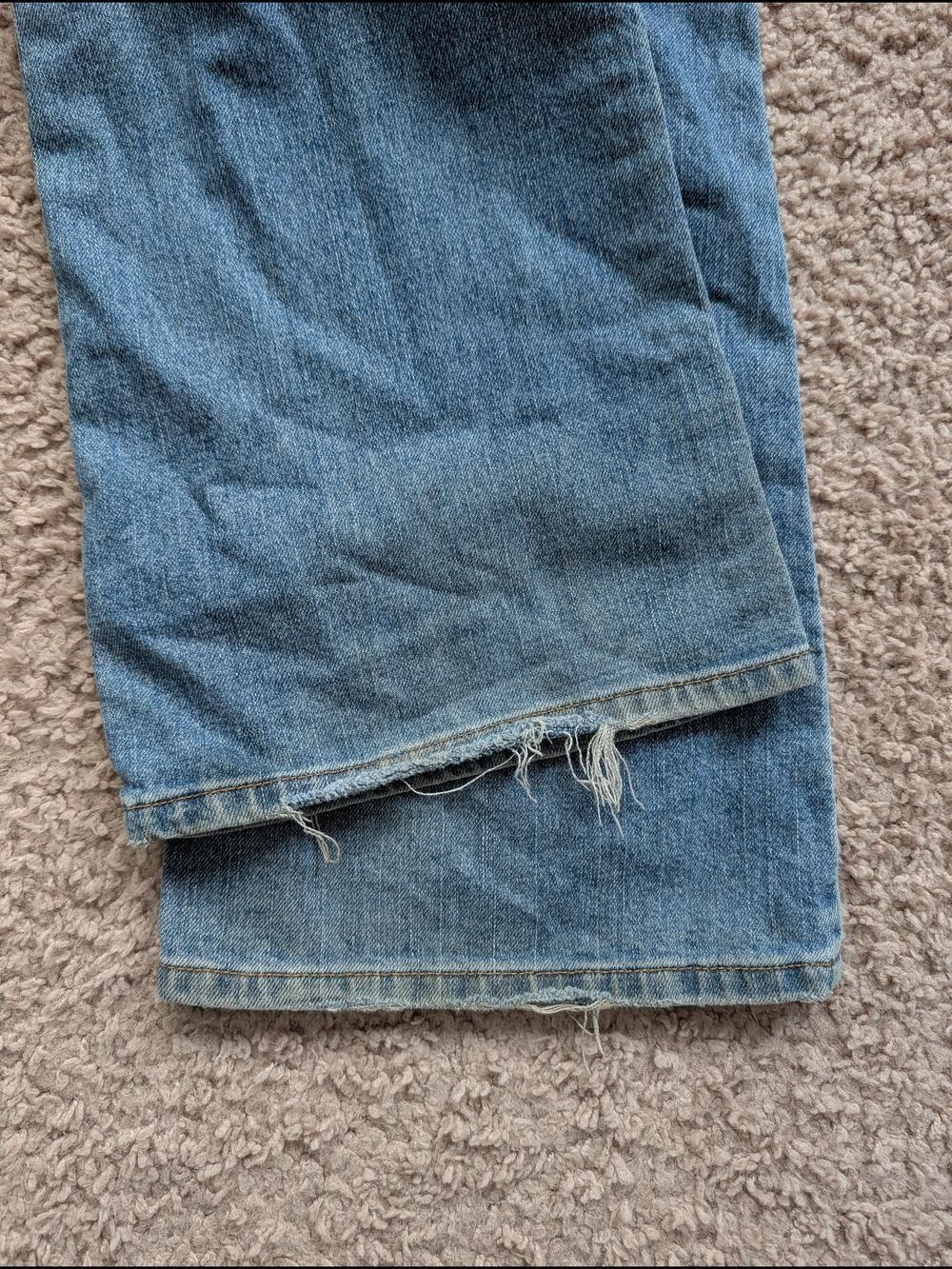 American Eagle Womens Medium Wash Vintage Y2k Low Rise Bootcut Jeans Size 6 - Picture 11 of 16
